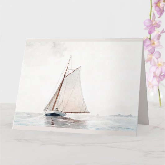 Afslachten van Gloucester door Winslow Homer Kaart (Orchidee)