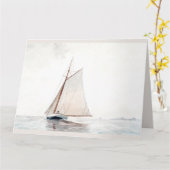 Afslachten van Gloucester door Winslow Homer Kaart (Gele Bloem)