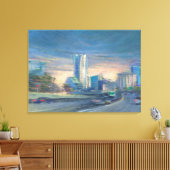 Afslag 2, Atlanta, GA - Vinyl Fotobehang Canvas Afdruk (Insitu (Woonkamer))