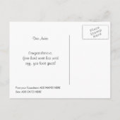 Afslanken Club Succes Weight Loss Certificaat Briefkaart (Achterkant)