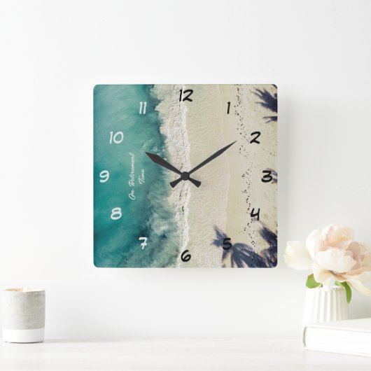 Afslanking van de rusttijd vierkante klok (Huis)