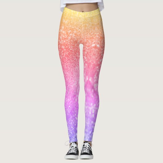 Afslankpartij Stropdas-kleurstof/All-Over-Print Le Leggings (Voorkant)