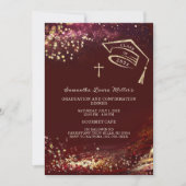 Afsluitdiner met diploma-uitreiking en confirmatie kaart (Voorkant)