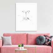 Afsluiten Afgedwongen canvasafdruk Canvas Afdruk (Insitu (Woonkamer))