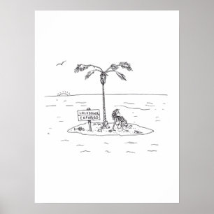 Afsluiten Afgedwongen glanzend poster