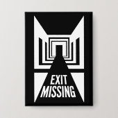 Afsluiten ontbreekt - Glitch in de realiteit Button (Voorkant)