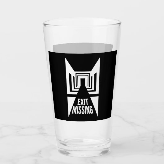 Afsluiten ontbreekt - Glitch in de realiteit Glas (Voorkant)