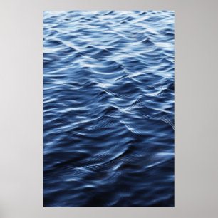 AFSLUITEN VAN DE FOTO VAN HET WATERLICHAAM POSTER