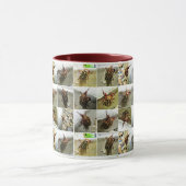 Afsluitend: June Bug Beetle Insect Foto Collage Mok (Midden)