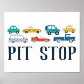 Afsluitend transportstempel zaterdag poster (Voorkant)