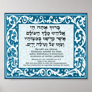 Afsluitend voor handwas poster