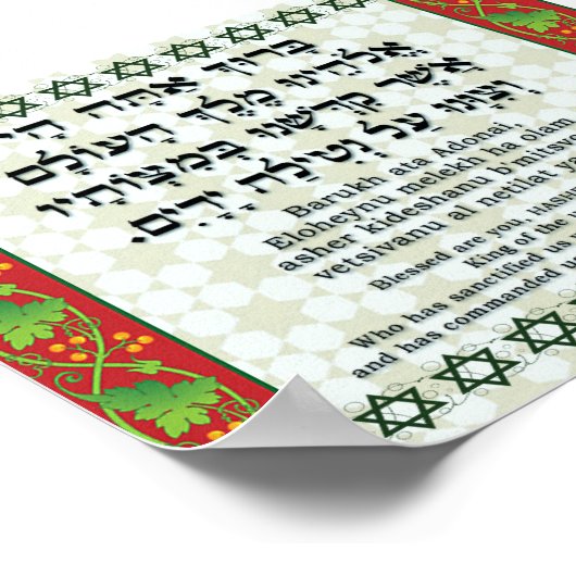 Afsluitend voor handwas poster (Hoek)