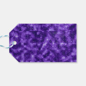 Afsluitend vrijgezellenfeest in disco stijl cadeaulabel (Achterkant Horizontaal)