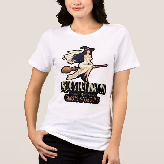 AFSLUITENDE AVOND VAN DE BRUID Tri-Blend SHIRT (Voorkant)