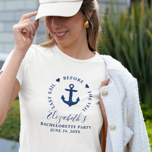Afsluitende Zeiltocht voor de Bruidsfeest T-shirt