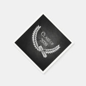 Afsluiting 2026 Laurier en Diploma Servet (Hoek)