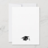 Afsluiting 2026 Minimalistische diploma-uitreiking Kaart (Achterkant)