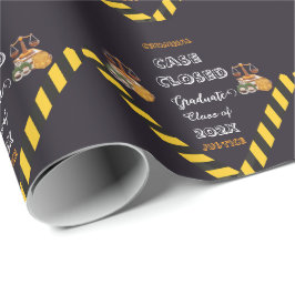 Afsluiting Afstudeerproject Funny Strafrecht Cadeaupapier