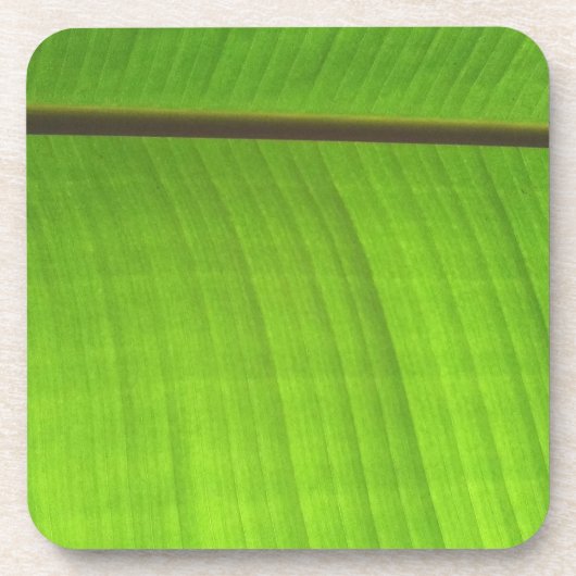 Afsluiting Banana Leaf Bier Onderzetter (Voorkant)