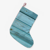 AFSLUITING FOTO VAN GROENE PLANKS KLEINE KERSTSOK (Voorkant (Hangend))