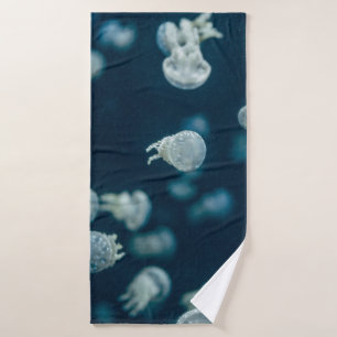 AFSLUITING FOTOGRAFIE VAN JELLYFISH BADHANDDOEK