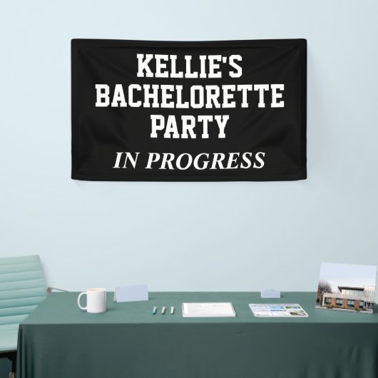 Afsluiting Juffrouwenfeest  Spandoek (Beurs)