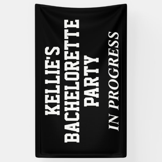 Afsluiting Juffrouwenfeest  Spandoek (Verticaal)