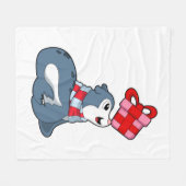 Afsluiting met cadeau fleece deken (Voorkant (Horizontaal))