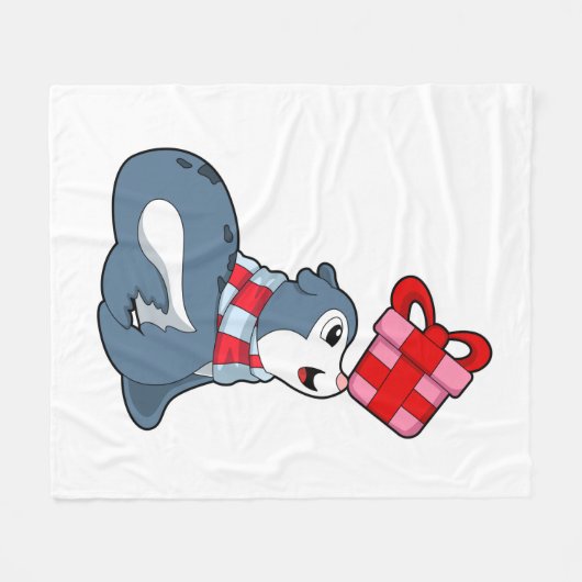 Afsluiting met cadeau fleece deken (Voorkant (Horizontaal))