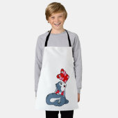 Afsluiting met cadeau schort (Gedragen)