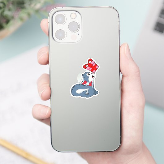 Afsluiting met cadeau sticker (Telefoon)