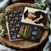 Afsluiting peuterspeelzaal voor meisje met foto kaart