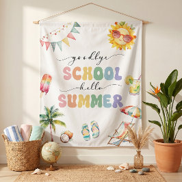 Afsluiting School Hallo Zomerfeest Wandkleed