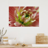 Afsluiting van een bloem 2 poster (Keuken)