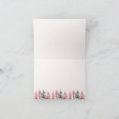 Afsluiting vrijgezellenfeest camping weekend bedankkaart (Binnen)