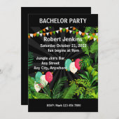 Afsluiting vrijgezellenfeest/Editable tekst Kaart (Voorkant / Achterkant)