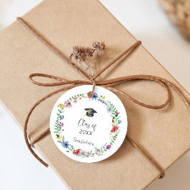 Afsluiting Wilde Bloemen Bedankjes Labels