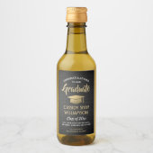 Afsluitingsfeest Geborsteld Wijn Etiket (Voorkant)