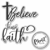 Afsluitingsset Sticker (Voorkant)