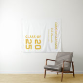 Afsluitklas 2025 Aangepaste Diploma-uitreikingsfee Wandkleed (In Situ (horizontaal))