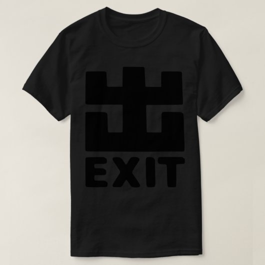 Afsluitteken Rave T-shirt (Design voorkant)