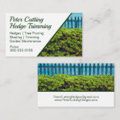 Afsnijden en opmaken van hegdoppen visitekaartje (Voorkant / Achterkant)