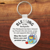 Afsnijden van de rugzakken sleutelhanger (Voorkant)