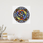 Afsnijden van elementen Afdrukken Poster (Keuken)