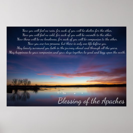 Afsnijding van de Apaches Poster (Voorkant)