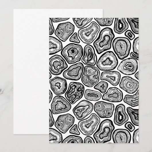 Afsnijdsels in zwart-wit (Voorkant / Achterkant)