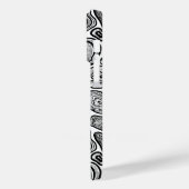 Afsnijdsels in zwart-wit Case-Mate iPhone case (Achterkant / Links)