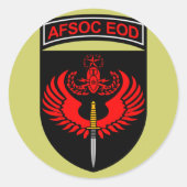 AFSOC EOD STICKER (Voorkant)