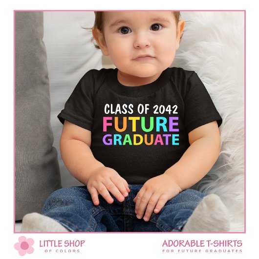 Afsoluitclass van 2042 toekomstige afgestudeerde kinder shirts