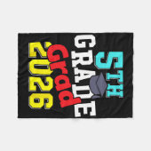 Afsoluterend leerling 5e klas basisschool 2026 fleece deken (Voorkant (Horizontaal))